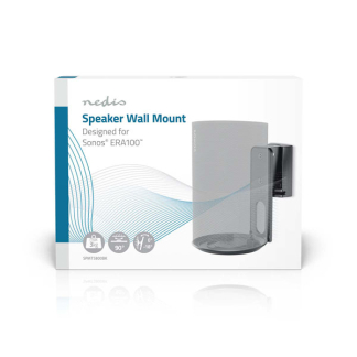 Nedis Luidspreker muurbeugel | Nedis | Max. 3 kg (Geschikt voor Sonos Era 100, Draai- en kantelbaar, ABS/Metaal, Zwart) SPMT5800BK K101501166 - 6