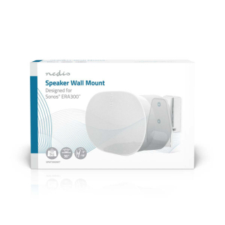 Nedis Luidspreker muurbeugel | Nedis | Max. 5 kg (Geschikt voor Sonos Era 300, Draai en kantelbaar, ABS/Metaal, Wit) SPMT5900WT K101501169 - 6