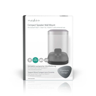 Nedis Luidspreker muurbeugel | Nedis | Max. 7 kg (Geschikt voor Sonos One SL/ Sonos One / Sonos PLAY:1, Vast, ABS/Metaal, Zwart) SPMT5600BK K101501174 - 6
