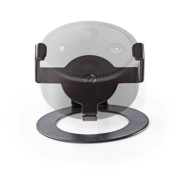 Nedis Luidspreker standaard | Nedis | Max. 1 kg (Geschikt voor Amazon Echo Dot, Vast, Staal) SPMT3350BK K101501160 - 1