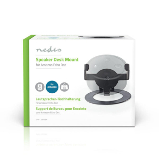 Nedis Luidspreker standaard | Nedis | Max. 1 kg (Geschikt voor Amazon Echo Dot, Vast, Staal) SPMT3350BK K101501160 - 4