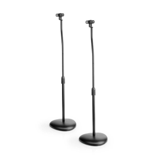 Nedis Luidspreker standaard | Nedis | Max. 4.5 kg (2 stuks, Universeel, In hoogte verstelbaar, Vast,  ABS/Staal, Zwart) SPMT2750BK K101501175 - 2