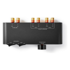 Nedis Luidspreker switch | Nedis | 2 poorten (Handmatig, Banana, Volumeregelaar) ASWI2652BK K020308008 - 3