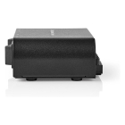 Nedis Luidspreker switch | Nedis | 2 poorten (Handmatig, Schroefaansluiting) ASWI2612BK K020308006 - 3