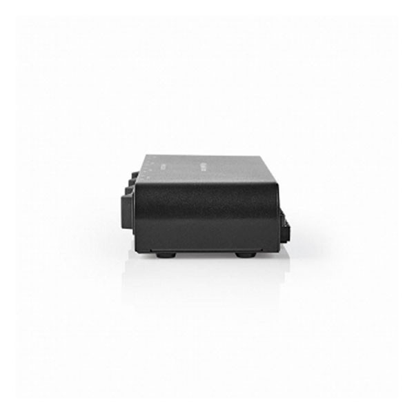 Nedis Luidspreker switch | Nedis | 4 poorten (Handmatig, Klemaansluiting) ASWI2604BK K020308005 - 3