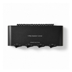 Nedis Luidspreker switch | Nedis | 4 poorten (Handmatig, Klemaansluiting) ASWI2604BK K020308005 - 4