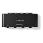 Nedis Luidspreker switch | Nedis | 4 poorten (Handmatig, Schroefaansluiting) ASWI2614BK K020308007 - 5