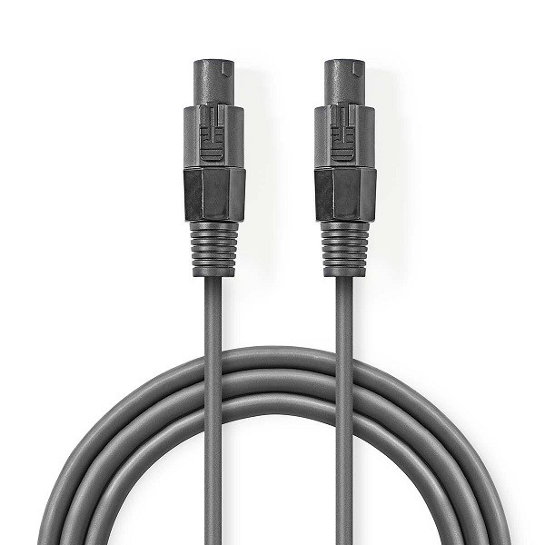 Nedis Luidsprekerkabel | V ↔ V | Nedis | 10 meter (Trekontlasting, 1,5 mm², 100% koper) COTG16000GY100 K010308345 - 1