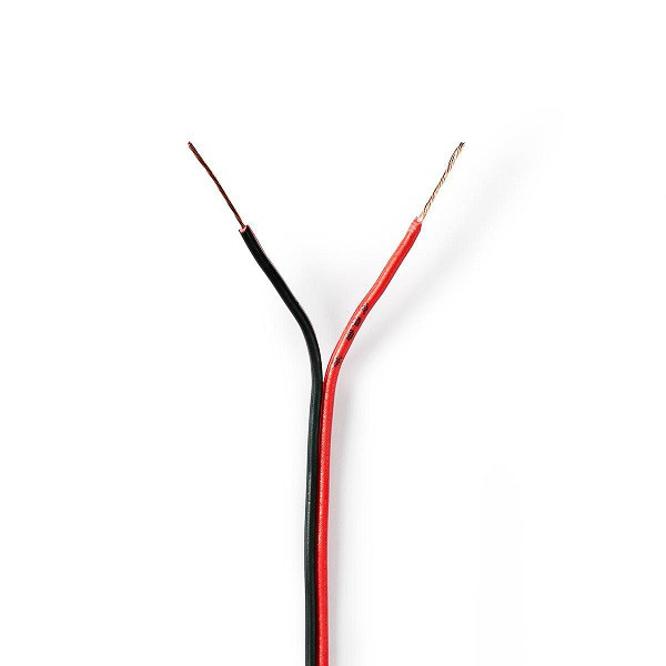 Nedis Luidsprekerkabel op rol | 100 meter (0.35 mm², Zwart) CAGW0350BK1000 N010308203 - 1