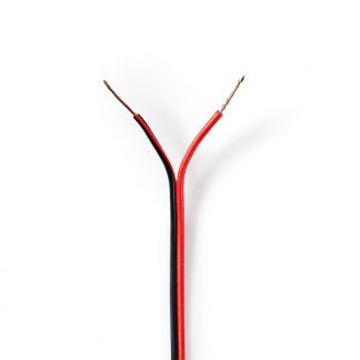 Nedis Luidsprekerkabel op rol | 100 meter (0.5 mm², Zwart) CAGW0500BK1000 N010308217 - 1