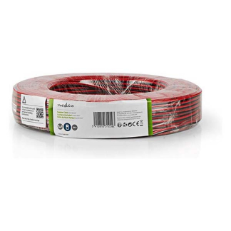 Nedis Luidsprekerkabel op rol | 100 meter (0.5 mm², Zwart) CAGW0500BK1000 N010308217 - 2