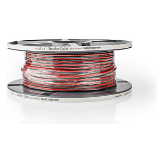 Nedis Luidsprekerkabel op rol | 100 meter (0,75 mm², 100% koper, Zwart) CABR0750BK1000 K010308509 - 4