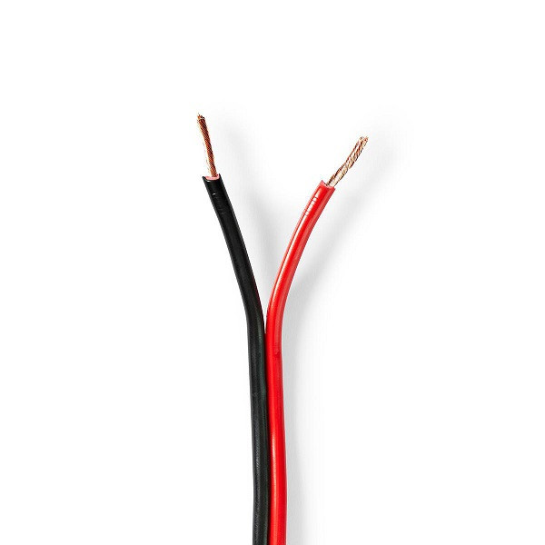 Nedis Luidsprekerkabel op rol | 100 meter (1.5 mm², 100% koper) CABR1500BK1000 K010308519 - 1