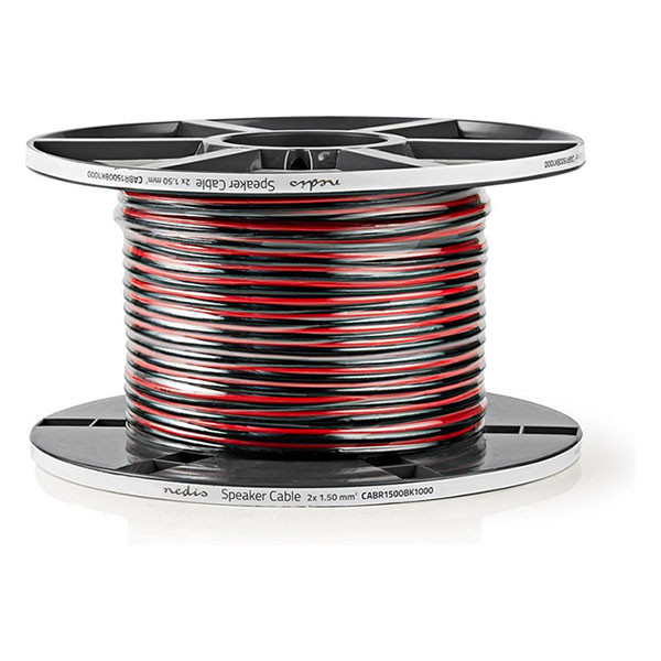 Nedis Luidsprekerkabel op rol | 100 meter (1.5 mm², 100% koper) CABR1500BK1000 K010308519 - 4