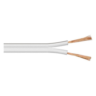 Nedis Luidsprekerkabel op rol | 100 meter (1.5 mm², 100% koper, Wit) CABR1500WT1000 K010308514 - 2