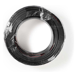 Nedis Luidsprekerkabel op rol | 100 meter (1.5 mm², CCA, Rood/Zwart) CAGW1500BK1000 N010308252 - 2