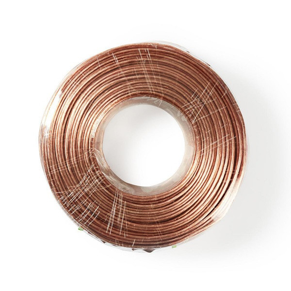 Nedis Luidsprekerkabel op rol | 100 meter (1.5 mm², Transparant) CAGW1500TR1000 N010308253 - 2