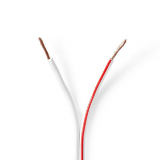 Nedis Luidsprekerkabel op rol | 100 meter (1.5 mm², Wit) CAGW1500WT1000 N010308258 - 1