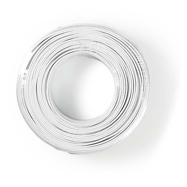 Nedis Luidsprekerkabel op rol | 100 meter (1.5 mm², Wit) CAGW1500WT1000 N010308258 - 2