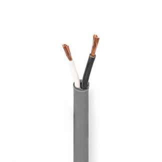 Nedis Luidsprekerkabel op rol | 100 meter (2.5 mm², 100% koper) COTR15031GY100 K010308559 - 1