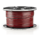 Nedis Luidsprekerkabel op rol | 100 meter (2.5 mm², 100% koper, Zwart/rood) CABR2500BK1000 K010308523 - 4
