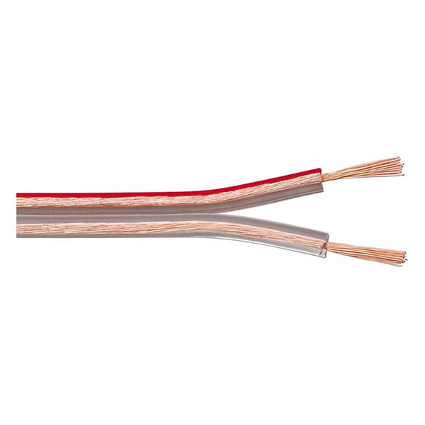 Nedis Luidsprekerkabel op rol | 100 meter (4 mm², 100% koper, Transparant) CABR4000TR1000 N010308277 - 2