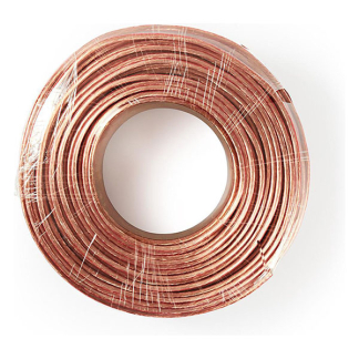 Nedis Luidsprekerkabel op rol | 100 meter (4 mm², Flexibel, Transparant) CAGW4000TR1000 N010308272 - 3