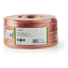 Nedis Luidsprekerkabel op rol | 100 meter (4 mm², Flexibel, Transparant) CAGW4000TR1000 N010308272 - 4