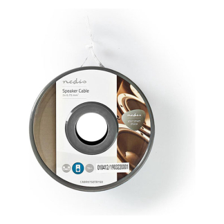 Nedis Luidsprekerkabel op rol | 15 meter (0.75 mm², 100% koper, Transparant) CABR0750TR150 N010308229 - 4