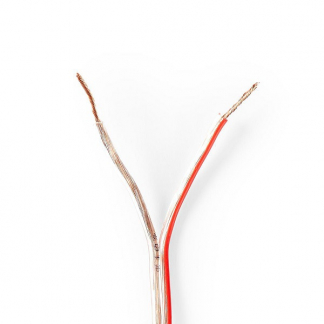 Nedis Luidsprekerkabel op rol | 15 meter (0.75 mm², Transparant) CAGW0750TR150 K010308535 - 1