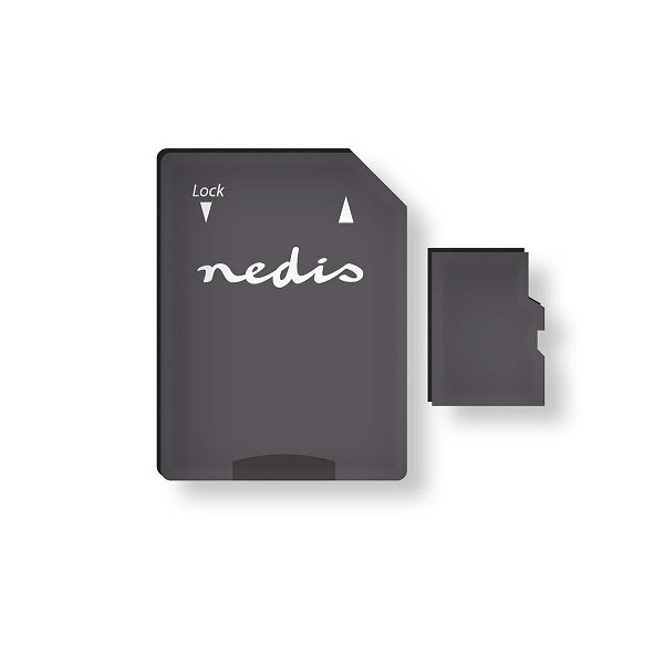 Nedis Micro SDHC kaart met adapter | Nedis | 32 GB (Class 10) MMSD32100BK N170301107 - 1