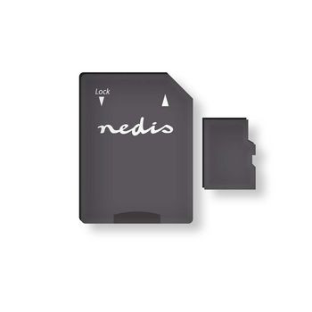 Nedis Micro SDXC kaart met adapter | Nedis (Class 10 UHS-I, 128 GB) MMSD128100BK K170301109 - 1