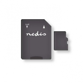 Nedis Micro SDXC kaart met adapter | Nedis (Class 10 UHS-I, 128 GB) MMSD128100BK K170301109 - 1