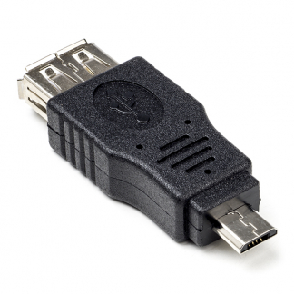 Nedis Micro USB naar USB A adapter | Nedis | USB 2.0 (Zwart) CCGB60901BK CCGP60901BK N050201001 - 