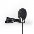 Microfoon | Nedis | 1.8 meter (Clip-on, Gevoeligheid -32 dB, Jack 3.5 mm)