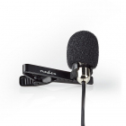 Nedis Microfoon - Nedis - 1.8 meter (Clip-on, Gevoeligheid -32 dB, Jack 3.5 mm) MICCJ105BK K150307026 Nedis Microfoon - Nedis - 1.8 meter (Clip-on, Gevoeligheid -32 dB, Jack 3.5 mm) MICCJ105BK K150307026