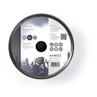 Nedis Microfoonkabel | Nedis | 100 meter (2x 0.125 mm², 100% koper) COTR15011GY100 K010308504 - 3