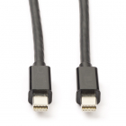 Nedis Mini DisplayPort kabel 1.1 - Nedis - 1 meter (Full HD) CCGP37500BK10 N010403100