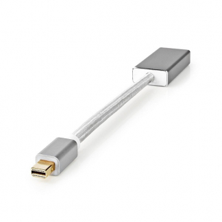 Nedis Mini DisplayPort naar DisplayPort adapterkabel | Nedis | 0.2 meter (4K@60Hz) CCTB37450AL02 K010214222 - 