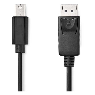 Nedis Mini DisplayPort naar DisplayPort kabel | Nedis | 2 meter (4K@60Hz) CCGL37400BK20 CCGP37400BK20 N010403201 - 2