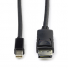 Nedis Mini DisplayPort naar DisplayPort kabel - Nedis - 1 meter (4K@60Hz) CCGP37400BK10 N010403200 Nedis Mini DisplayPort naar DisplayPort kabel - Nedis - 1 meter (4K@60Hz) CCGP37400BK10 N010403200