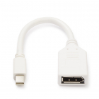 Nedis Mini DisplayPort naar DisplayPort verlengkabel - Nedis - 0.2 meter (Full HD) CCGB37450WT02 CCGP37450WT02 N010403233