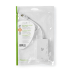 Nedis Mini DisplayPort naar HDMI adapterkabel | Nedis | 0.2 meter (DisplayPort, DVI-D, Full HD) CCGP37460WT02 N010403248 - 2