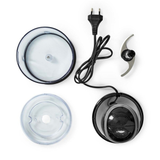 Nedis Mini hakmolen | Nedis | 0.5 liter (260W, 2 snelheden, Kunststof) KAMC200CBK K170108133 - 2
