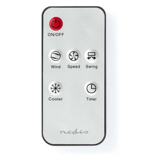 Nedis Mobiele aircooler | Nedis (270 m³/u, 3 L, Afstandsbediening, Zwart) COOL115CBK K170104147 - 9