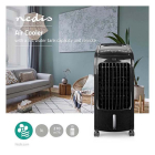 Nedis Mobiele aircooler | Nedis (270 m³/u, 3 L, Afstandsbediening, Zwart) COOL115CBK K170104147 - 2