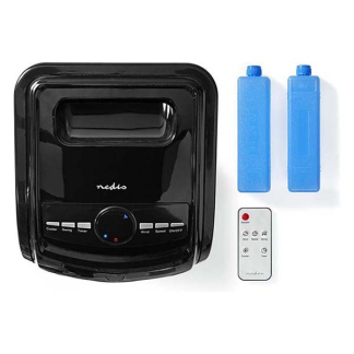 Nedis Mobiele aircooler | Nedis (270 m³/u, 3 L, Afstandsbediening, Zwart) COOL115CBK K170104147 - 5