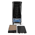 Nedis Mobiele aircooler | Nedis (270 m³/u, 3 L, Afstandsbediening, Zwart) COOL115CBK K170104147 - 8