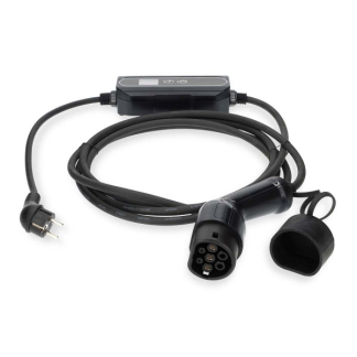 Nedis Mobiele lader auto | Type 2 | Nedis (5 Meter, 1.4/2.3/3.7 kW, Schuko) EVCH37KWBK20 K120510134