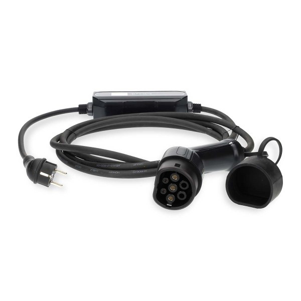 Nedis Mobiele lader auto | Type 2 | Nedis (5 Meter, 1.4/2.3/3.7 kW, Schuko) EVCH37KWBK20 K120510134 - 2